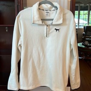 Pink Victorias Secret Fleece Pullover L